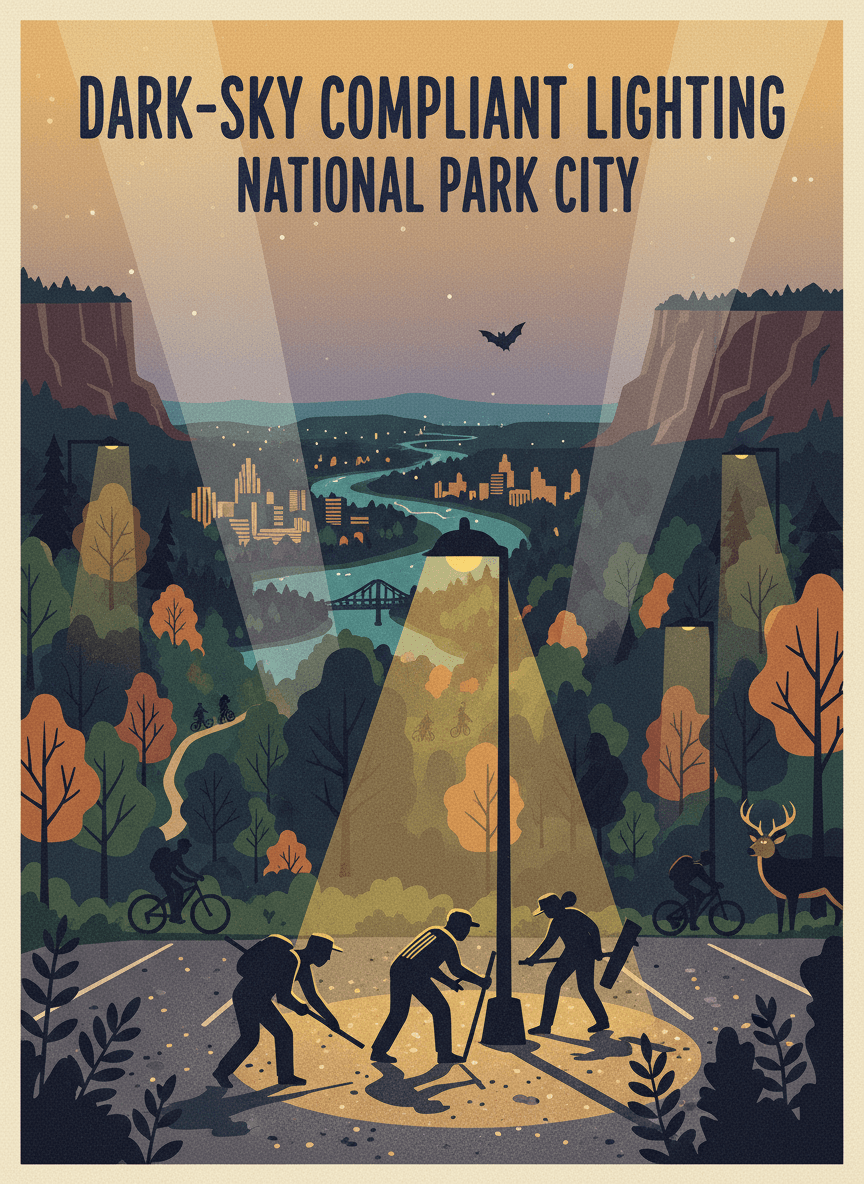 Greenway Farms Dark-Sky Compliant Lighting