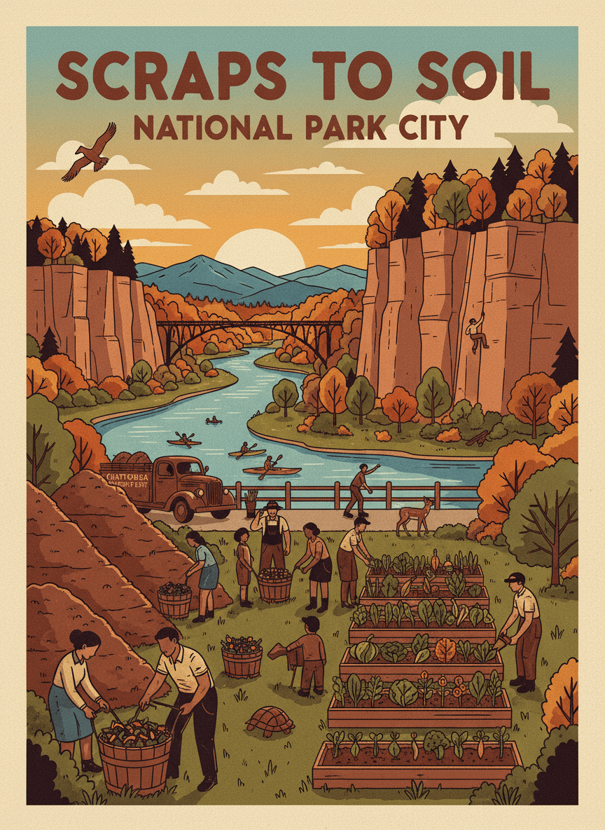 Scenic City Scraps to Soil